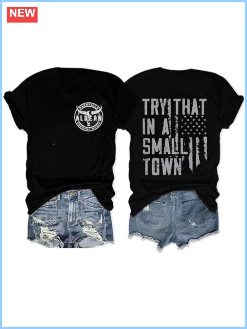 Cotton Oversized Vintage Concert Tee Cowgirl Western Rock Band Graphic T-Shirt